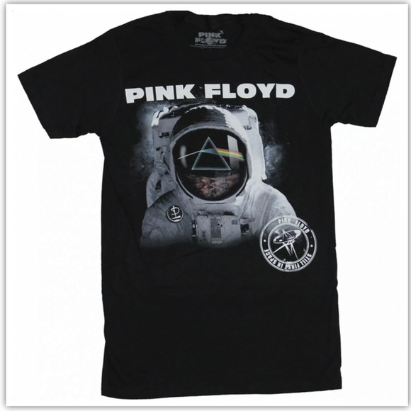 Pink Floyd Tops - Pink Floyd Still First In Space Graphic Band Short Sleeve Tee Shirt